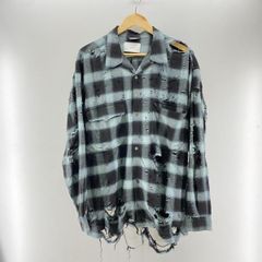 【22aw】dairiku×ssz×beams原宿店限定 ダメージネルシャツ 22aw】dairiku×ssz×beams原宿店限定 ダメージネルシャツ - メルカリ
