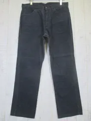 80's　ヴィンテージ　1984年製　Levi's　リーバイス　コーデュロイパンツ　519　W35xL28　USA製　TALONジッパー　ネイビー　#467
