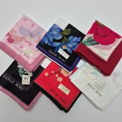 【新品】HANAE MORI レディースハンカチ 6枚セット お買い得品