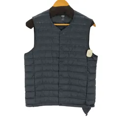 ユニクロ UNIQLO ウルトラライトダウンコンパクトVネックベスト メンズ JPN：M 