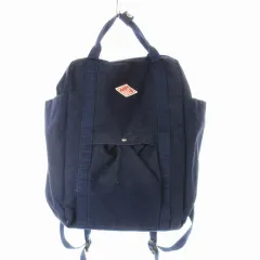 ダントン DANTON リュックサック デイパック 2way ハンドバッグ キャンバス ロゴ 紺 ネイビー /CK15 ■GY99