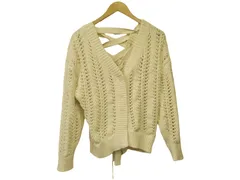 k05241211088　SNIDEL　フリーサイズ　クリーム色　　トップス　ニットorセーター　秋冬