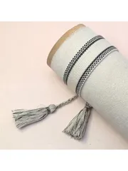 ジュエリー メンズ ブレスレット 1個 ボヘミアン ハンドメイド 編み込み ビンテージ シンプル クリエイティブ ブレスレット ユニセックス