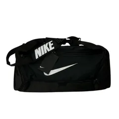 186001 現状品 NIKE ナイキ ボストンバッグ ブラック 大容量60ℓ ナイロン ユニセックスのサムネイル