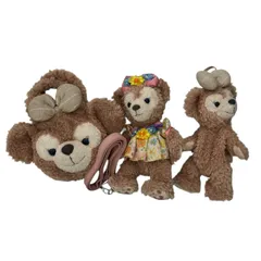 186001 現状品 Disney ディズニー シェリーメイまとめ ぬいぐるみ ショルダーバッグ ポーチ 3点まとめ売り
