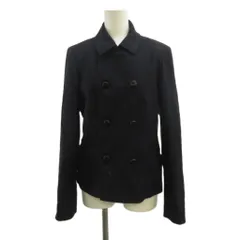 ケーティー キヨコ タカセ  K.T KIYOKO TAKASE ステンカラーコート ウール 11 黒 ブラック 長袖 ショート丈 /PP ■ECD001