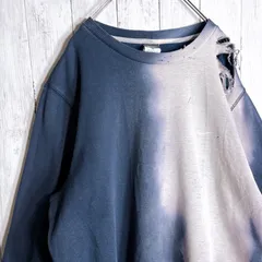 【海外モデル】ナイキ NIKE ダメージ サンフェード スウェット トレーナー #g19