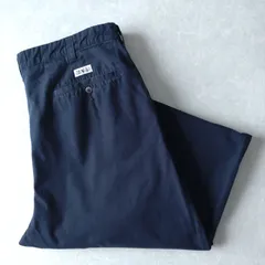 ■古着 Polo by Ralph Lauren ポロバイラルフローレン CHATFIELD PANT ポロチノ ツイルパンツ ライトウェイト 濃紺 実寸W36L32【L5776】