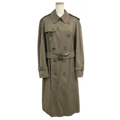 バーバリーズ Burberrys トレンチコート カーキ ノバチェック ライナー付き メンズ【中古】