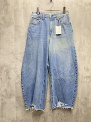 新品訳あり■CIAOPANIC TYPY チャオパニックティピー 【KATER】 vintagedenim カーブ デニムパンツ ワイド sizeL/青 ■■◎レディース