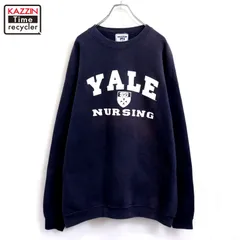 90s vintage Lee YALE カレッジプリント スウェット トレーナー メンズ 表記Lサイズ