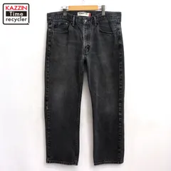 00s Levi's 505 ブラック デニムパンツ メンズ 表記W36 L30サイズ