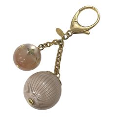 LOUIS VUITTON ビジューサックミニランクロワゼット キーホルダー