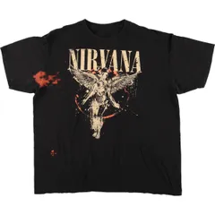古着 NIRVANA ニルヴァーナ バンドTシャツ バンT メンズL相当/eaa495941