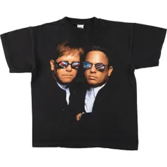 古着 90年代 MURINA FACE TO FACE ELTON JOHN & BILLY JOEL バンドTシャツ バンT USA製 メンズL相当 ヴィンテージ/eaa495979