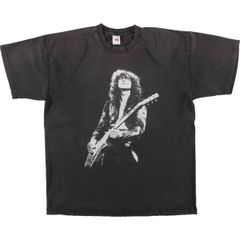 古着 LED ZEPPELIN レッドツェッペリン James Page ジミーペイジ バンドTシャツ バンT メンズL相当/eaa495980