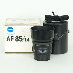 美品 MINOLTA AF 85mm F1.4 ミノルタ 単焦点レンズ - メルカリ
