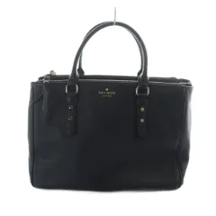 ケイトスペード KATE SPADE ハンドバッグ トート レザー ロゴ 黒 ブラック ■GY18 /MQ
