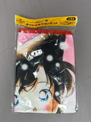 コナン ジョージア コラボ ブランケット 毛利 蘭 工藤 新一