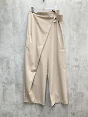 FLEN フレン ワンショルダー ラップ風 ワイド サロペット オーバーオール 韓国製 sizeT3/ベージュ ■◆ レディース