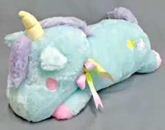 【中古】ぬいぐるみ ユニコーン ギガジャンボぬいぐるみ ミントグリーンVer. 「リトルツインスターズ」