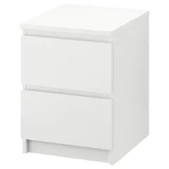 IKEA マルム MALM チェスト 5段 幅80 奥行48 高さ123 MALM マルム チェスト（引き出し×6）, ホワイト, 80x123 cm - IKEA