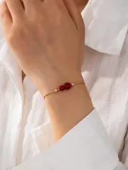 ジュエリー レディース ブレスレット 1個 女性用ファッションパールビーズブレスレット、ミニマリストでエレガントな調整可能なジュエリーギフト