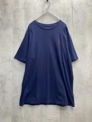 POLO RALPH LAUREN ポロ ラルフローレン ボーイズ ワンポイント Tシャツ sizeXL/170/ネイビー ■◆ レディース