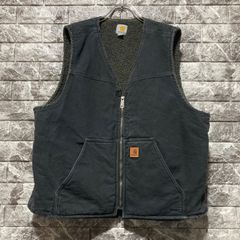 CARHARTT ボア ベスト XL カーハート VEST ボアベスト BLK ①