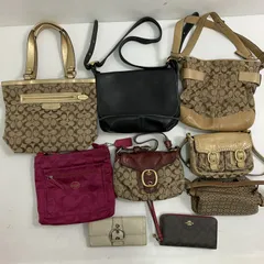 ◆ COACH コーチ 9点 まとめ商品 ハンドバッグ ショルダーバッグ トートバッグ 財布など 中古品