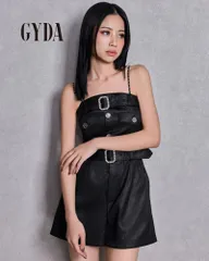 GYDA ジェイダ W BELT GLITTERロンパース 072610330501