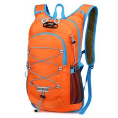 [Kayiyasu] Men's Hiking Backpack, Large Capacity 20L, Lightweight, Waterproof, Durable, Emergency Backpack, Travel, Outdoor, Fishing, Camping, Hiking, Multifunctional, Unisex (Orange)