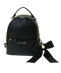 Maison de FLEUR(メゾン ド フルール) リボンMリュック ブラック 08000308000