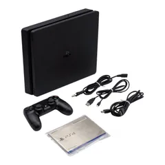 SONY PlayStation プレイステーション4 本体 ジェット・ブラック 500GB HDR スロットイン CUH-2100AB01 中古 a1