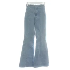 スナイデル SNIDEL デニムパンツ ジーンズ フレア ストレッチ ハイウエスト 0 青 ブルー /XZ ■GY99