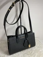 中古美品正規品　MICHAEL KORS ブラック ミニショルダーバッグ
