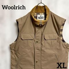 V1-041 USA製 Woolrich リバーシブルベスト L チェック - メルカリ