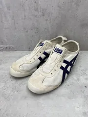 Onitsuka Tiger オニツカタイガー 1183A360 MEXICO 66 SLIP-ON スニーカー size25.0cm/白×紺 ■■レディース