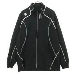 DESCENTE デサント 日本製 長袖 トラックジャケット S ブラック メンズ 古着のサムネイル