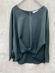 maker's shirt 鎌倉 メーカーズシャツ鎌倉 ブラウス シャツ size9/グリーン  ■◆レディース