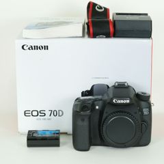 ☆美品【Canon】EOS 70D ショット数650回未満 キャノン キヤノン