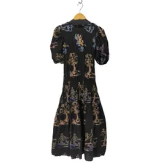 ザラ ZARA エンブロイダリー 刺繍 ティアードワンピース レディース import：S 