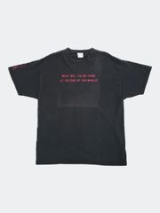 新品【ixi:z】古着 80S イクシーズ Tシャツ マスタード バックプリント 