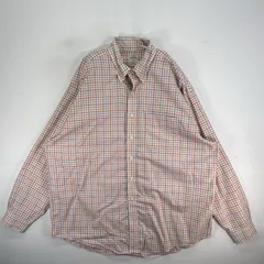 古着 ブルックスブラザーズ Brooks Brothers 長袖シャツ チェック 346 胸ポケ XL  ホワイト系 マルチカラー メンズ