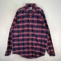 古着 ブルックスブラザーズ Brooks Brothers 長袖シャツ チェック REGENT 1818 L  ネイビー系 マルチカラー メンズ
