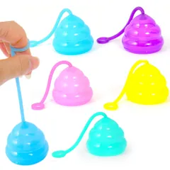 【縁日 景品 セット】笛付 パステル うんちヨーヨー 50個 ウンチ ヨーヨー お祭り おもちゃ 縁日セット くじ引き 景品セット 子供 大量 おもしろ 【Festival Plaza サンクスカード】