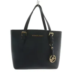 マイケルコース MICHAEL KORS ハンドバッグ ショルダー 2WAY レザー ロゴ ゴールド金具 紺 ネイビー 35T8GTVT0L /XZ ■GY18