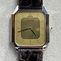 セイコー　クレドール　9570-5220　クオーツ　スクエア　文字盤ゴールド　ヴィンテージ ◇ SEIKO　 CREDOR