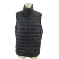 ユニクロ UNIQLO ウルトラライトダウンベスト S 紺 ネイビー /RM ■GY58