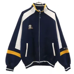 Champion products チャンピオンプロダクツ トラックジャケット L ネイビー ジャージ メンズ 古着